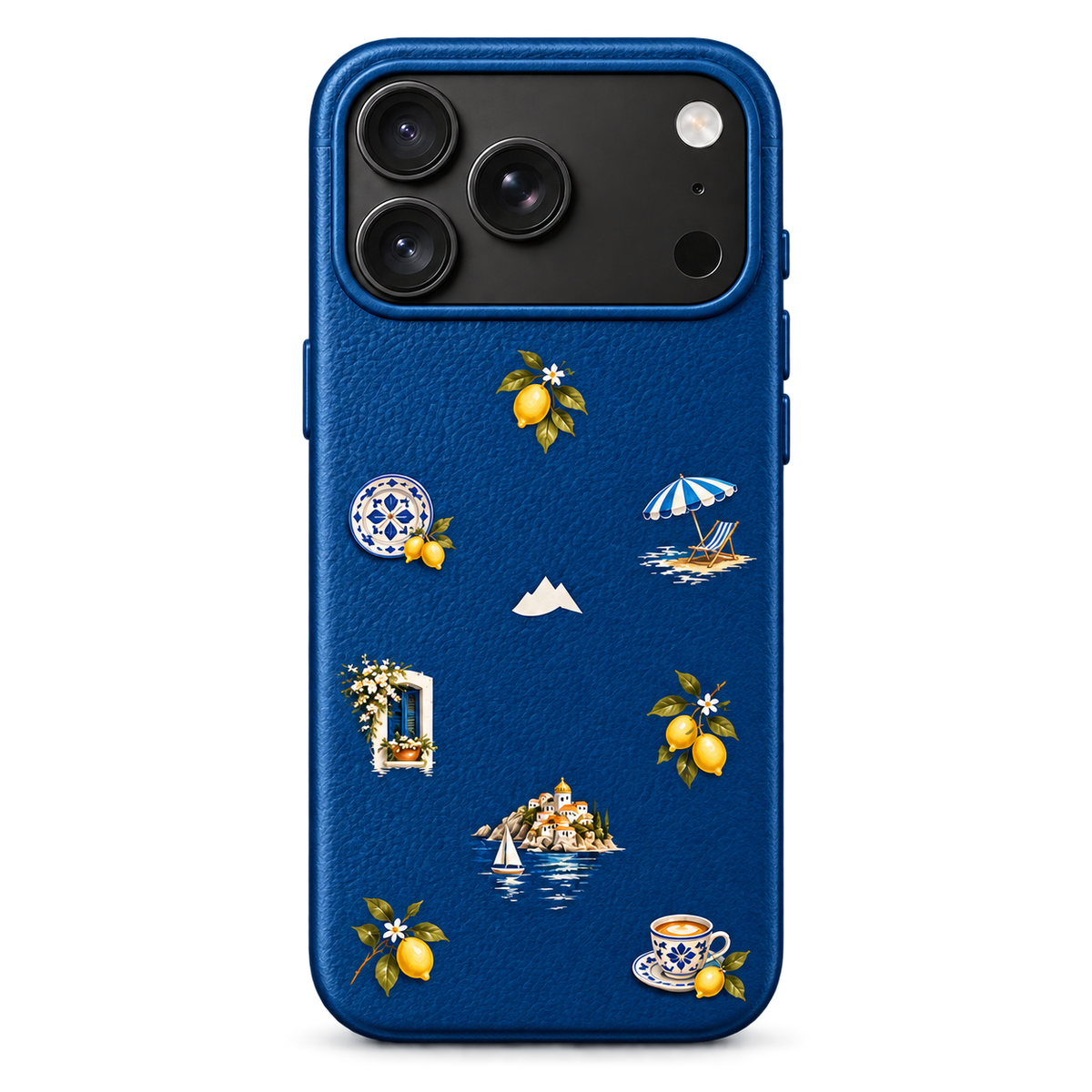 Amalfi Blue — fotorealistisch ontwerpvoorbeeld